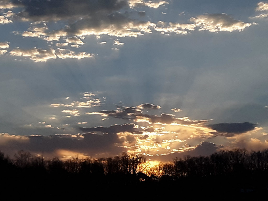 Sunset in Greeneville, TN